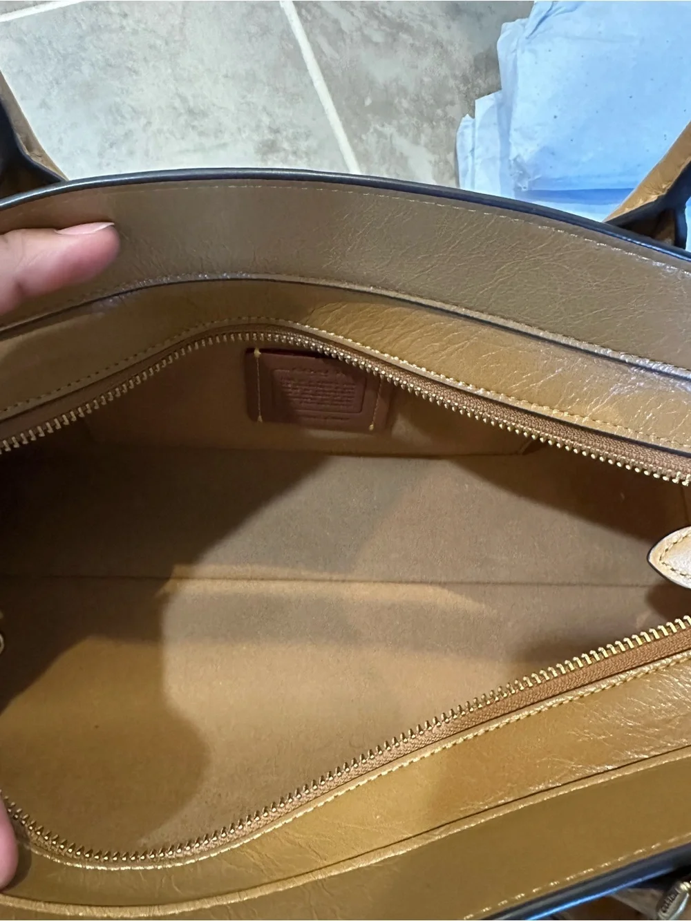 Coach Empire 34 Carryall Satchel - Picture 5 of 7